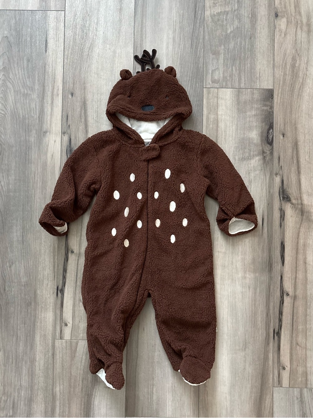 Toddler reindeer onesie